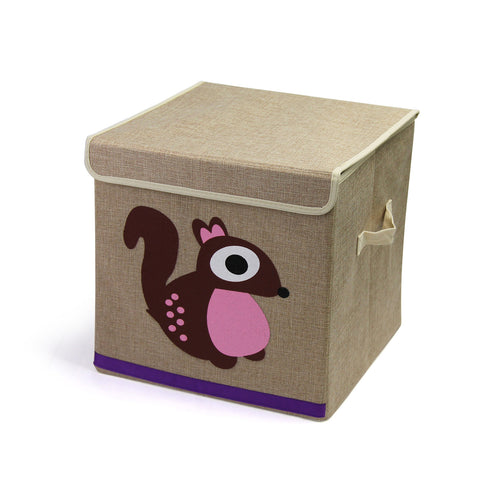 Storage box-Animal Canvas Tidies - Squirrel