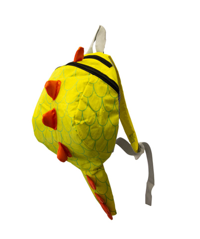 Kids Dinosaur Spike Backpack - Yellow