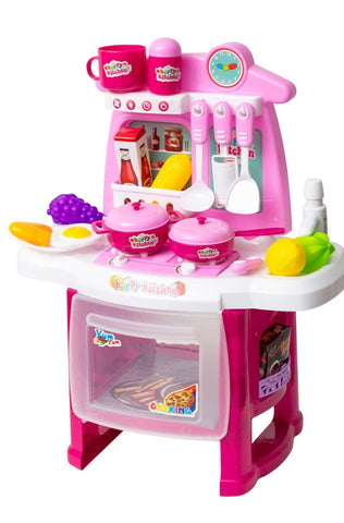 Jeronimo - Pack Up Play Kitchen Set - Pink