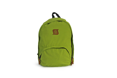 Side Kick - Foldable Backpack - Curved Zip - Lime