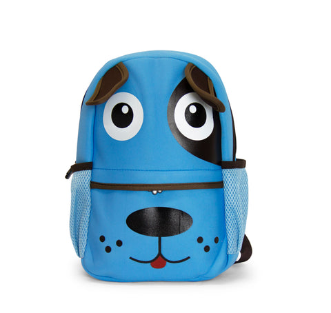Kids Neoprene Backpacks - Puppy Blue