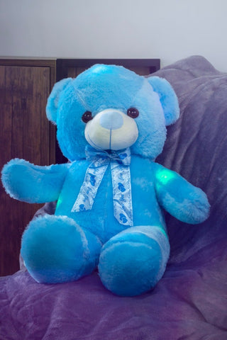 Jerenimo - LED Teddy Bear - Blue