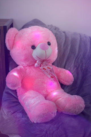 Jerenimo - LED Teddy Bear - Pink