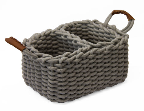 Storage Basket Set of 3  - Grey