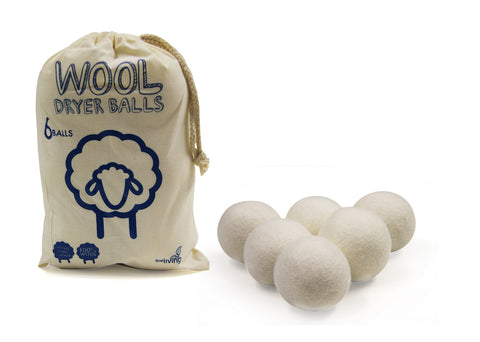 Wool Dryer Balls 6pcs per pkt